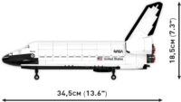 ⁦מודל מעבורת החלל אטלנטיס Atlantis Space Shuttle מבית COBI⁩ – תמונה ⁦3⁩