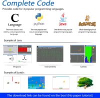 ⁦ערכת הרחבה ולימוד לרסברי פאי Freenove Complete Starter Kit for Raspberry Pi⁩ – תמונה ⁦4⁩