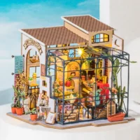⁦מיניאטורה ליצירה חנות פרחים - חנות הפרחים של אמילי - מיניאטורות ליצירה מבית ROLIFE⁩ – תמונה ⁦2⁩