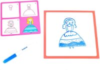 ⁦משחק התפתחות ויצירה המלמד ציור שלב אחר שלב Eduludo Step By Step - Josephine and Co -מבית DJECO צרפת⁩ – תמונה ⁦4⁩