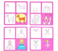 ⁦משחק התפתחות ויצירה המלמד ציור שלב אחר שלב Eduludo Step By Step - Josephine and Co -מבית DJECO צרפת⁩ – תמונה ⁦6⁩