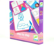 משחק התפתחות ויצירה המלמד ציור שלב אחר שלב Eduludo Step By Step - Josephine and Co -מבית DJECO צרפת