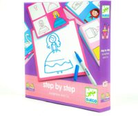 משחק התפתחות ויצירה המלמד ציור שלב אחר שלב Eduludo Step By Step - Josephine and Co -מבית DJECO צרפת