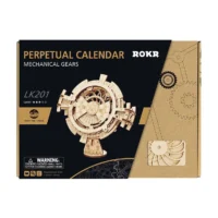 ⁦פאזל מכני - לוח שנה גדול נצחי להרכבה מעץ Perpetual Calendar⁩ – תמונה ⁦2⁩