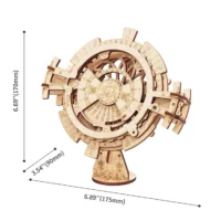 ⁦פאזל מכני - לוח שנה גדול נצחי להרכבה מעץ Perpetual Calendar⁩ – תמונה ⁦5⁩