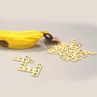 משחק חשיבה לילדים בננהגראמס בעברית BANANAGRAMS