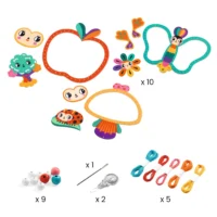 ⁦ערכת יצירה - תפירת מובייל קוואי מבית Djeco⁩ – תמונה ⁦2⁩