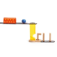 ⁦משחק בניה מעץ  42 חלקים תגובת שרשרת 42 חלקים Zig n Go Magic מבית Djeco צרפת⁩ – תמונה ⁦6⁩