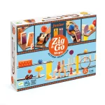 משחק בניה מעץ  42 חלקים תגובת שרשרת 42 חלקים Zig n Go Magic מבית Djeco צרפת
