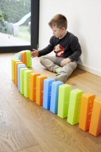 ⁦דומינו וג'נגה 2ב1 ענק לבית לחצר וחוץ - Tower and Domino מבית Alldoro גרמניה⁩ – תמונה ⁦6⁩