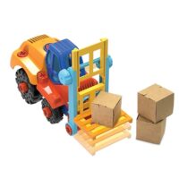 ⁦המלגזה הראשונה שלי להרכבה לפעוטות וילדים - My First Forklift מבית EDU Toys⁩ – תמונה ⁦3⁩