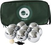 משחק כדורת פטאנק - 8Ball Petanque Boule Set  משחק חצר מבית  TRADITIONAL GARDEN GAMES UK