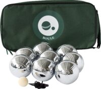 משחק כדורת פטאנק - 8Ball Petanque Boule Set  משחק חצר מבית  TRADITIONAL GARDEN GAMES UK