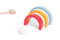 ⁦משחק לחצר גולף מעץ לילדים עם מכשולים Golf Set מבית BS-Toys⁩ – תמונה ⁦4⁩