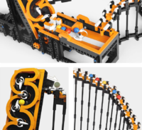 ⁦מסלול גולות ממונע להרכבה Harp Track מבית Mould King⁩ – תמונה ⁦5⁩