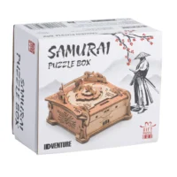 ⁦קופסת חידות מעץ – Samurai Box קופסת הסמוראי מבית iDventureDventure גרמניה⁩ – תמונה ⁦7⁩