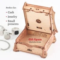 ⁦קופסת חידות מעץ – Samurai Box קופסת הסמוראי מבית iDventureDventure גרמניה⁩ – תמונה ⁦2⁩