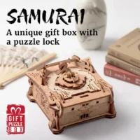 ⁦קופסת חידות מעץ – Samurai Box קופסת הסמוראי מבית iDventureDventure גרמניה⁩ – תמונה ⁦5⁩